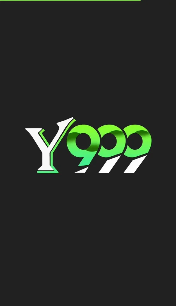 Y999 app logo on a dark splash screen, shown for identification only